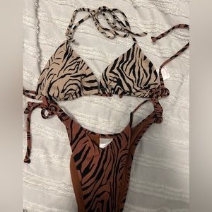 Target animal print swimsuit